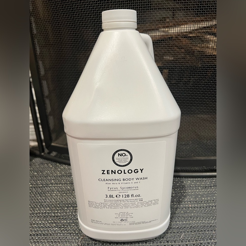 ZENOLOGY HUGE 1 GALLON cleansing body wash Fycus Sycomorus RARE SEALED
